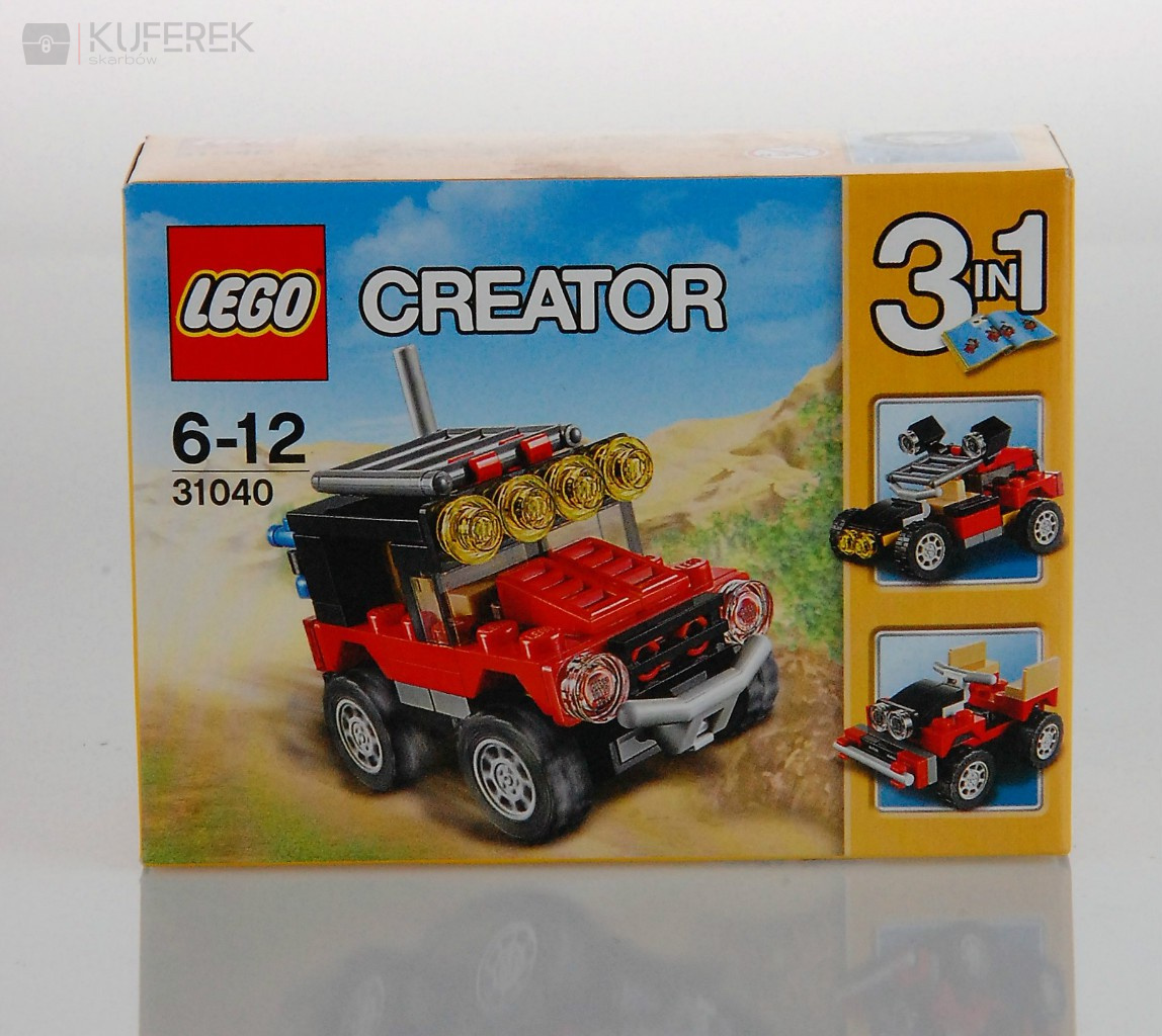 Klocki LEGO Creator Pustynne wyścigówki.