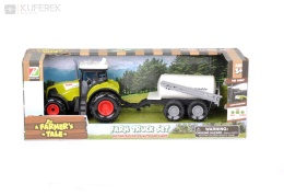 Farmer traktor zabawka ze światłem i dzwiękiem.