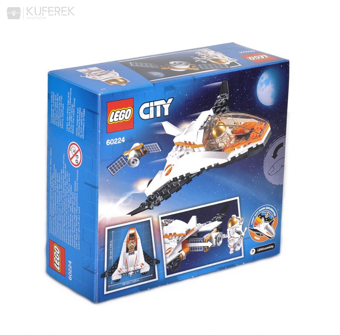 Klocki Lego City, naprawa satelity.