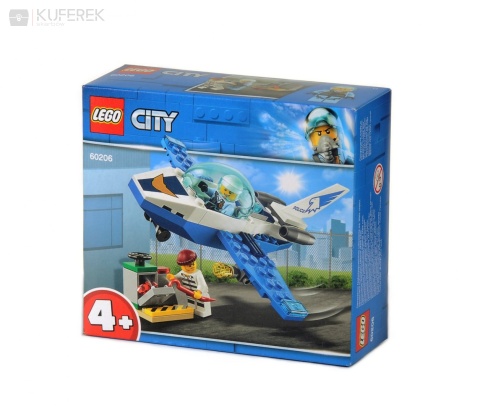 Klocki Lego City, policyjny patrol powietrzny.
