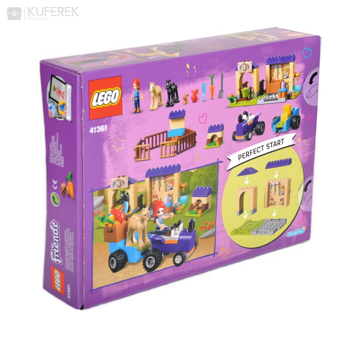 Klocki Lego Friends dla dziewczynki Stajnia 41361