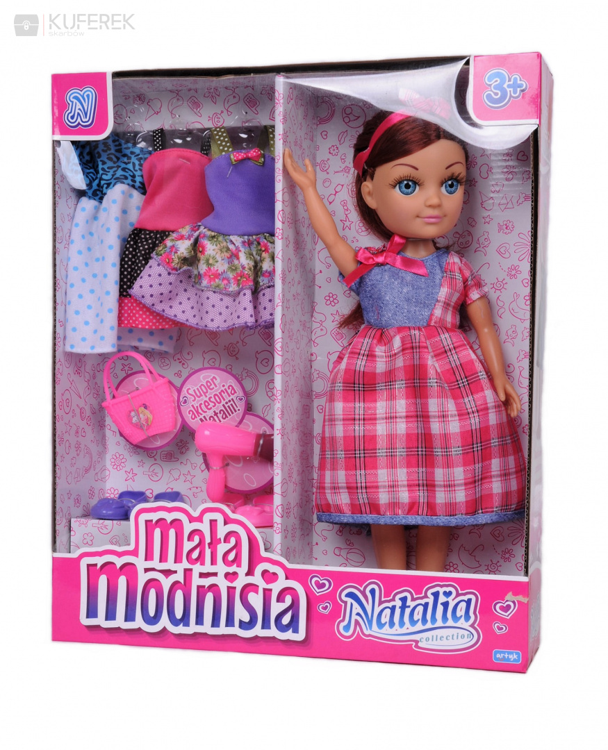 Kolekcja Natalia - Lalka Mała Modnisia
