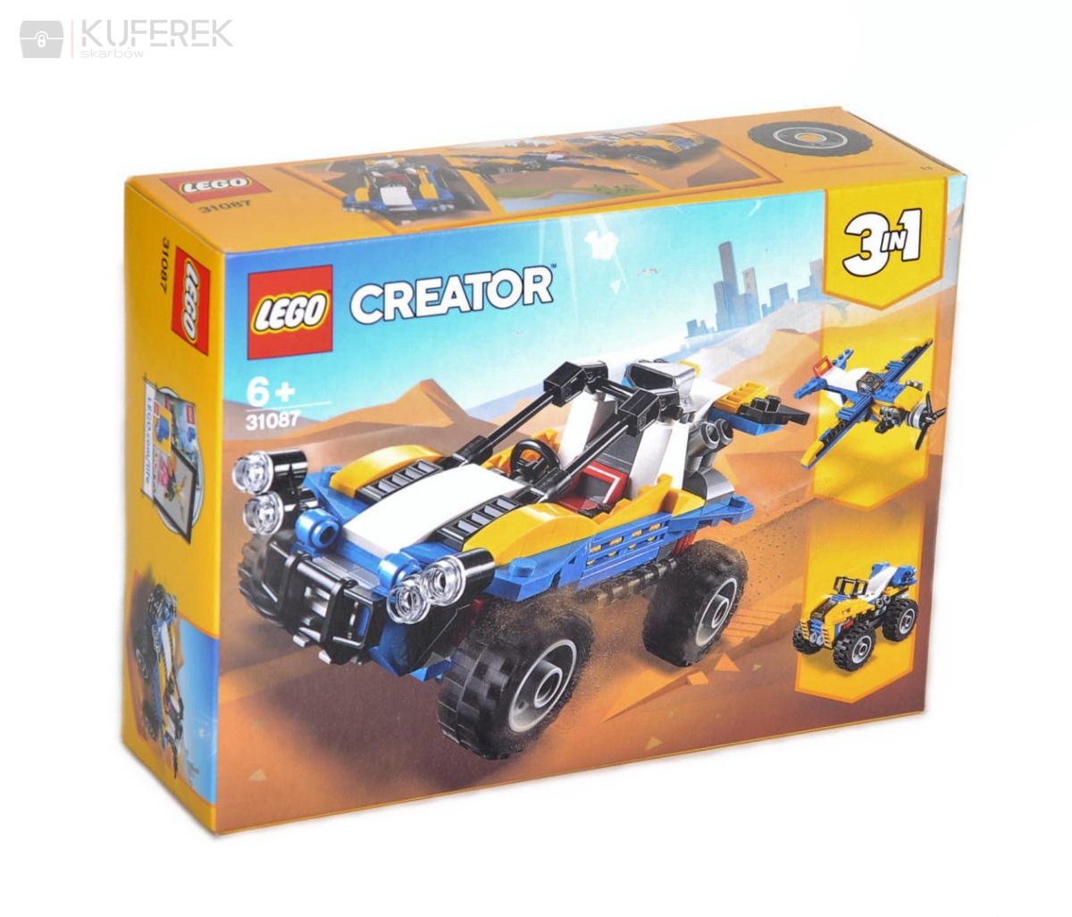 Klocki Lego Creator, lekki pojazd terenowy 31087