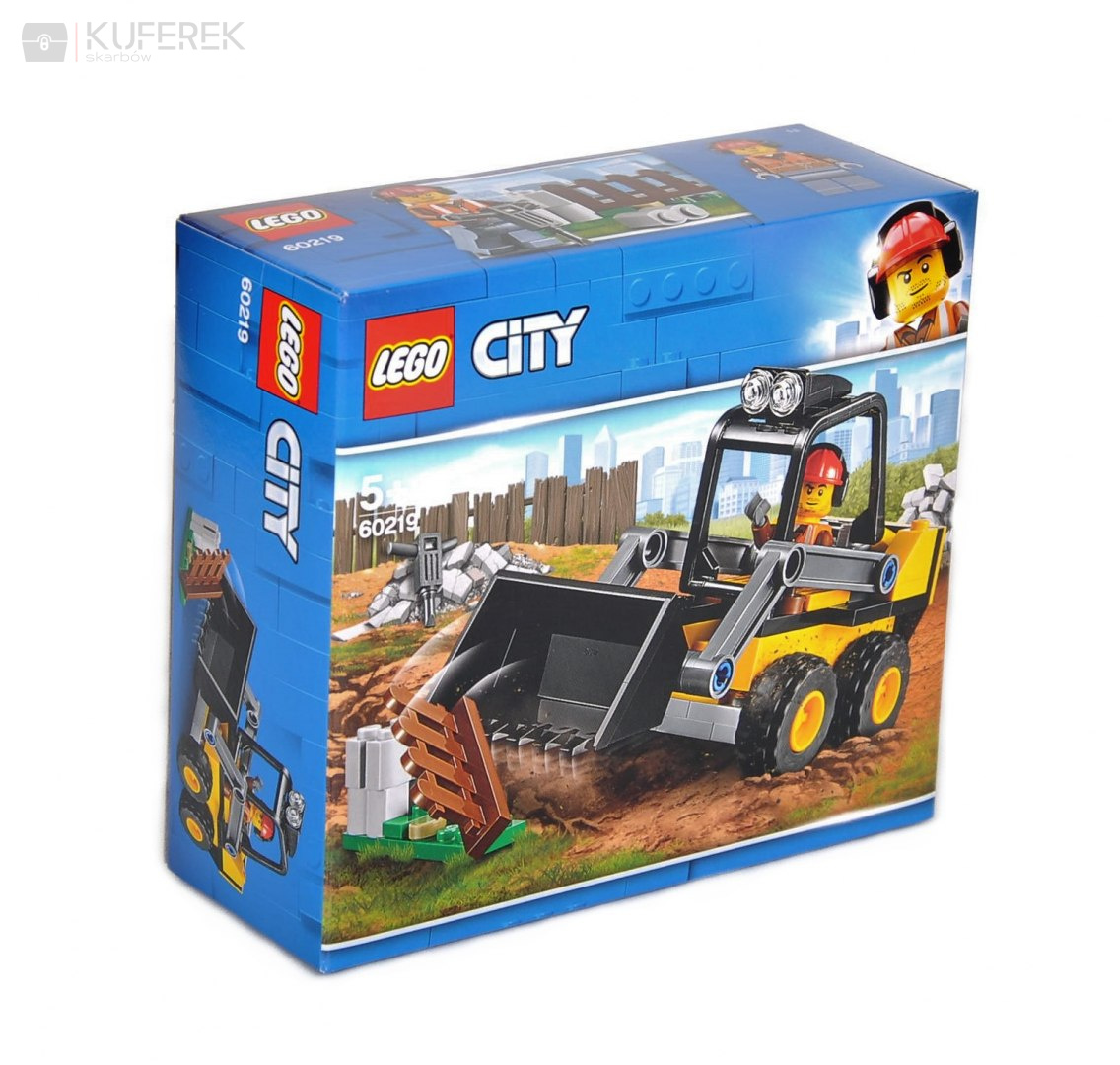 Zestaw klocków Lego City, Koparka LE 60219