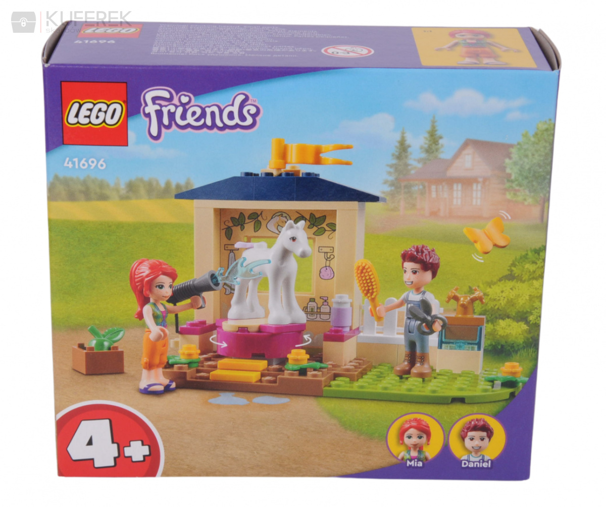 Mały zestaw klocków LEGO Friends dla dziewczynki.