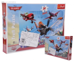 Puzzle Trefl Disney Samoloty Maxi 30 el.