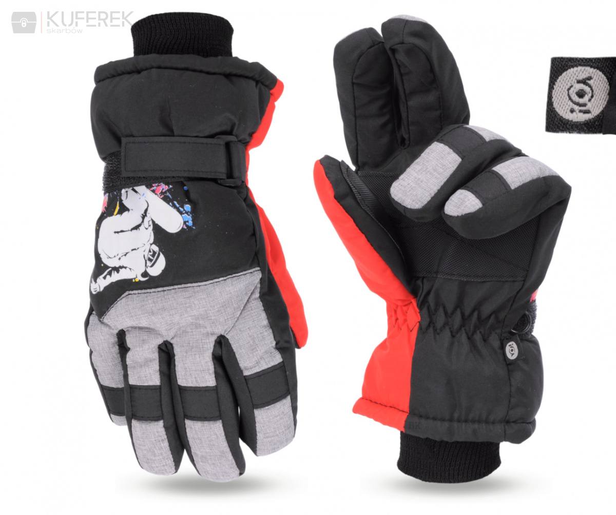 Rękawiczki dziecięce zimowe, chłopięce roz. 16 cm