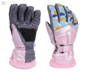 Rękawiczki narciarskie dla dziewczynki (młodzieżowe) roz.20cm