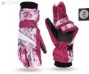 Rękawiczki narciarskie, zimowe dziecięce roz 18