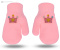 Rękawiczki zimowe dla dzieci z aplikacją rozmiar 14 cm.