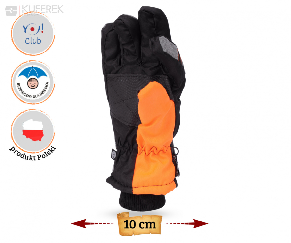 Rękawiczki zimowe dla dzieci, dla chłopca roz.16 cm.
