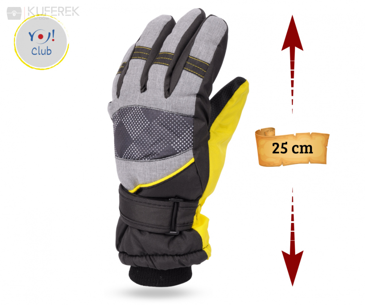 Rękawiczki zimowe dla dzieci, dla chłopca roz. 16cm