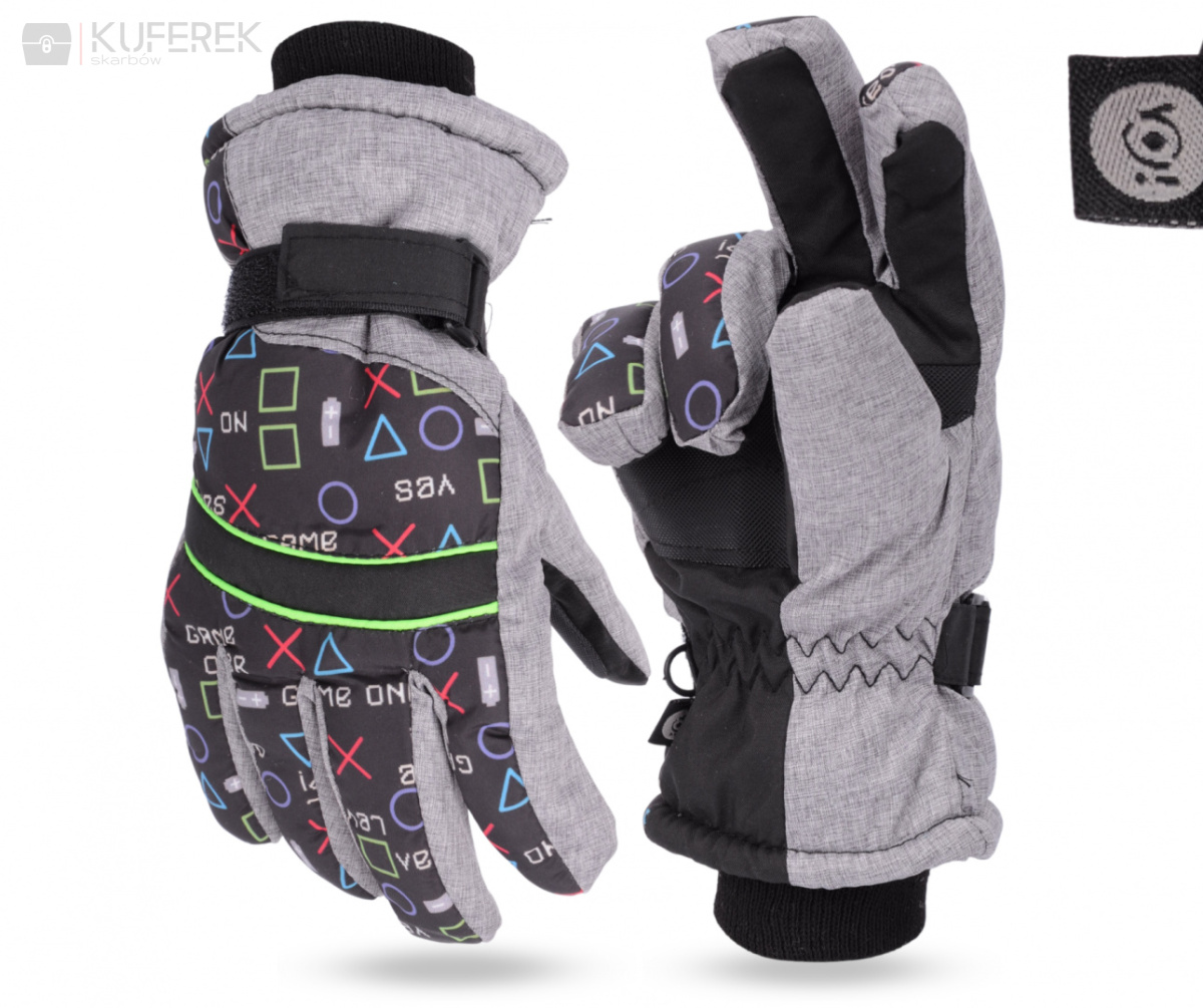 Rękawiczki zimowe dla dzieci, dla chłopca roz.16cm.