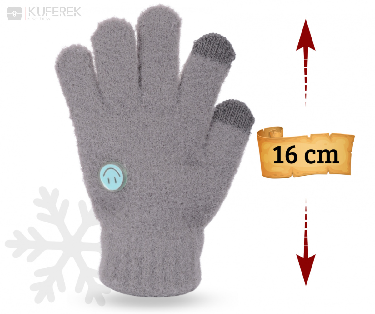 Rękawiczki zimowe dla dziewczynki roz.16 cm