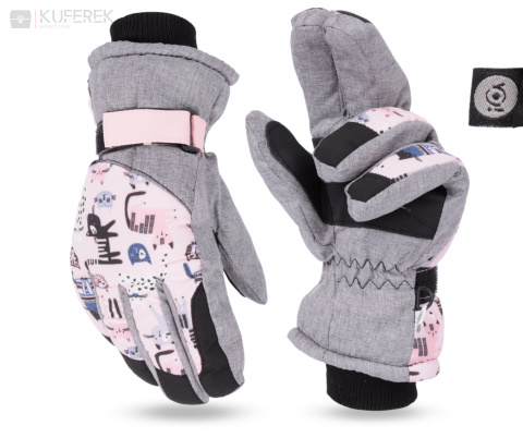Rękawiczki zimowe dla dziewczynki roz 16 cm.