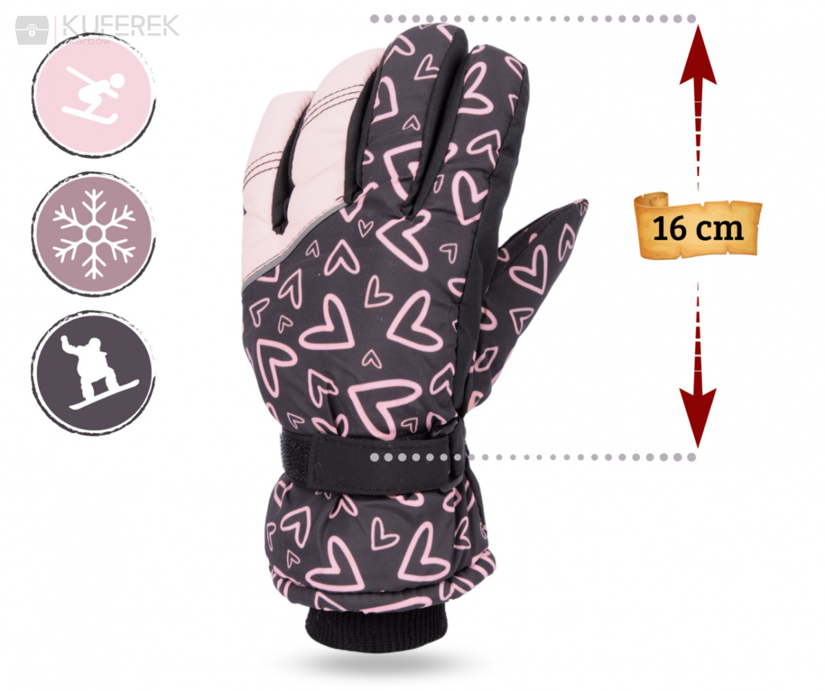 Rękawiczki zimowe dziecięce roz. 16 cm