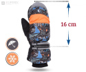 Rękawiczki zimowe narciarskie dla chłopca roz. 16cm