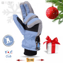 Rękawiczki zimowe, narciarskie dziecięce roz 16