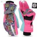 Rękawiczki zimowe, narciarskie, dziewczynka roz. 16 cm