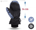 Zimowe rękawiczki dla chłopca narciarskie roz 14cm