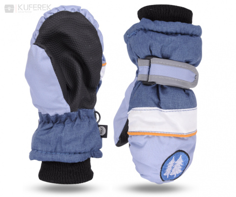 Zimowe rękawiczki dla dzieci narciarskie roz 12 cm