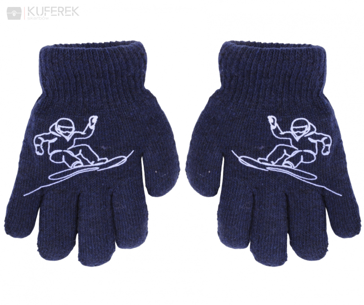 Rękawiczki zimowe dla chłopca, grube rozmiar 16cm.