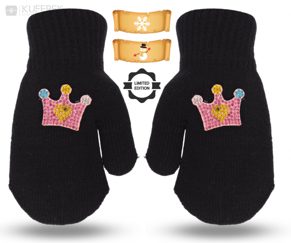 Rękawiczki zimowe dla dziewczynki roz.14 cm