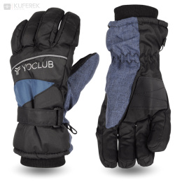 Rękawiczki zimowe dla dzieci, chłopiec, męskie naciarskie rozmiar 20 cm