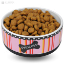 Miska dla psa ceramiczna, miski na jedzenie na wodę Princess 15,5x6cm
